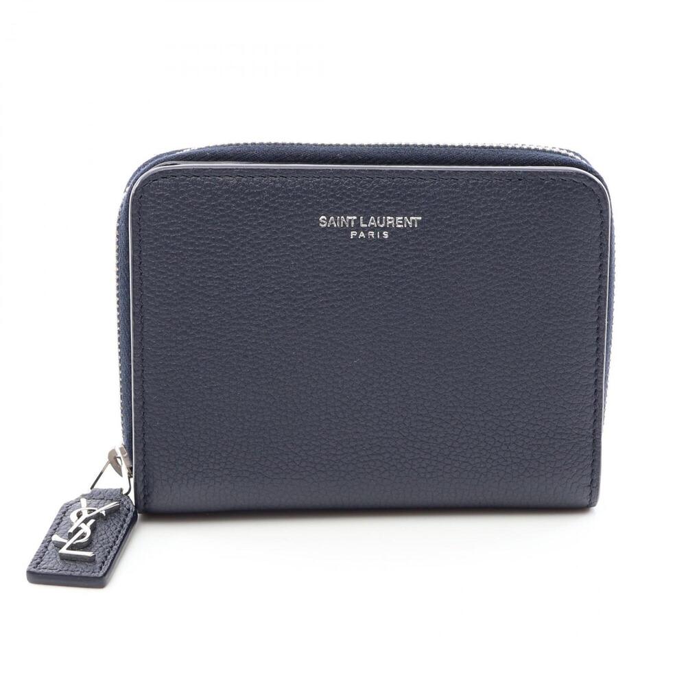Yves Saint Laurent Saint Laurent Paris Rive Gauche Bi-fold Wallet, Leather, W...